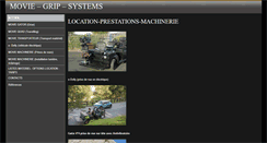 Desktop Screenshot of movie-grip-systems.com